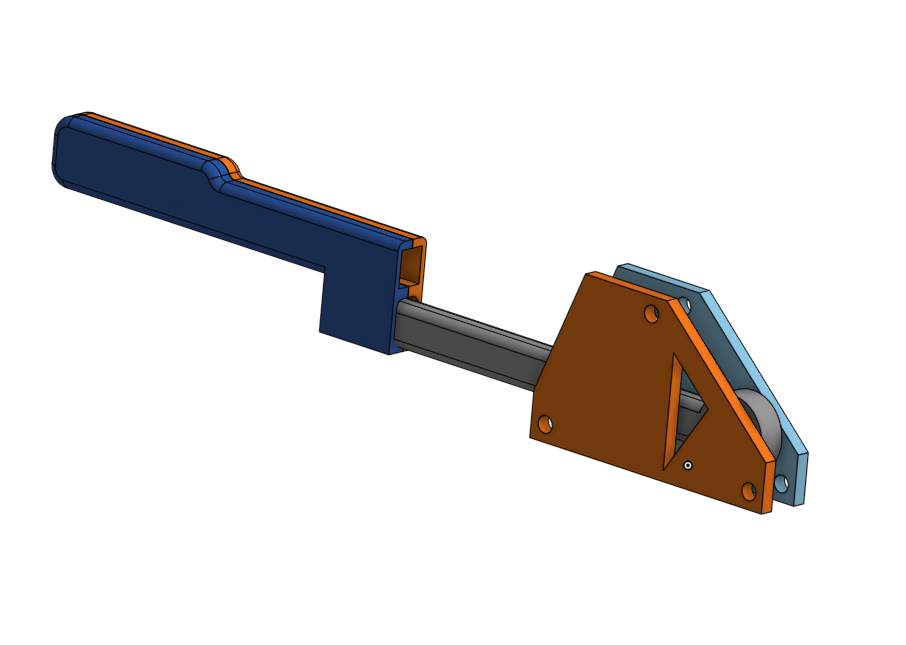 Compact DIY Handbrake Lever (Sim Racing)