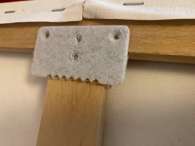 Sawtooth Picture Hanger for Canvas Frames - Bildaufhänger Keilrahmen 60mm