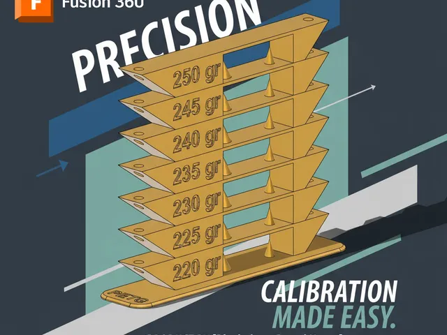 Temperature tower | 3mf & Fusion 360 model so you can adapt it