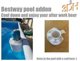 Beer holder for Bestway Pool