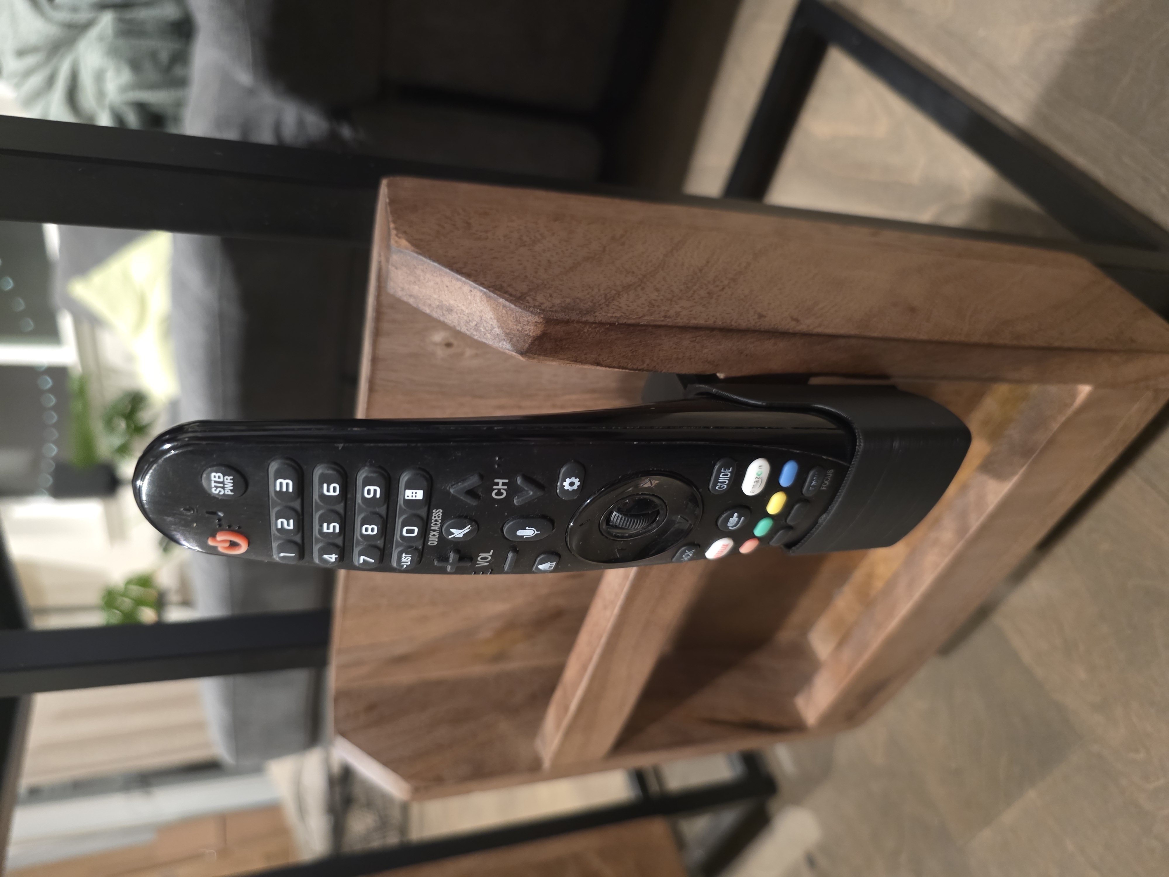 LG OLED TV C1/C2 Magic Remote holder with brace