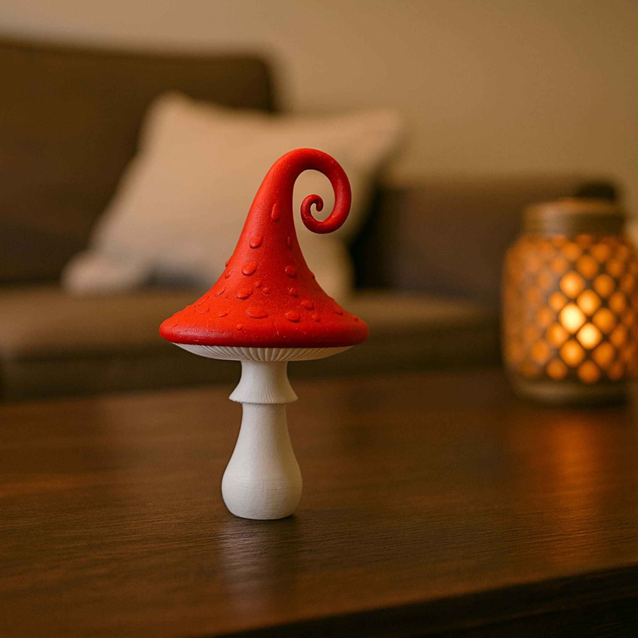 CHRISTMAS MUSHROOMS / UNIQUE CHRISTMAS DECOR / HOMEDECOR / TABLEDECOR — miniatura 2