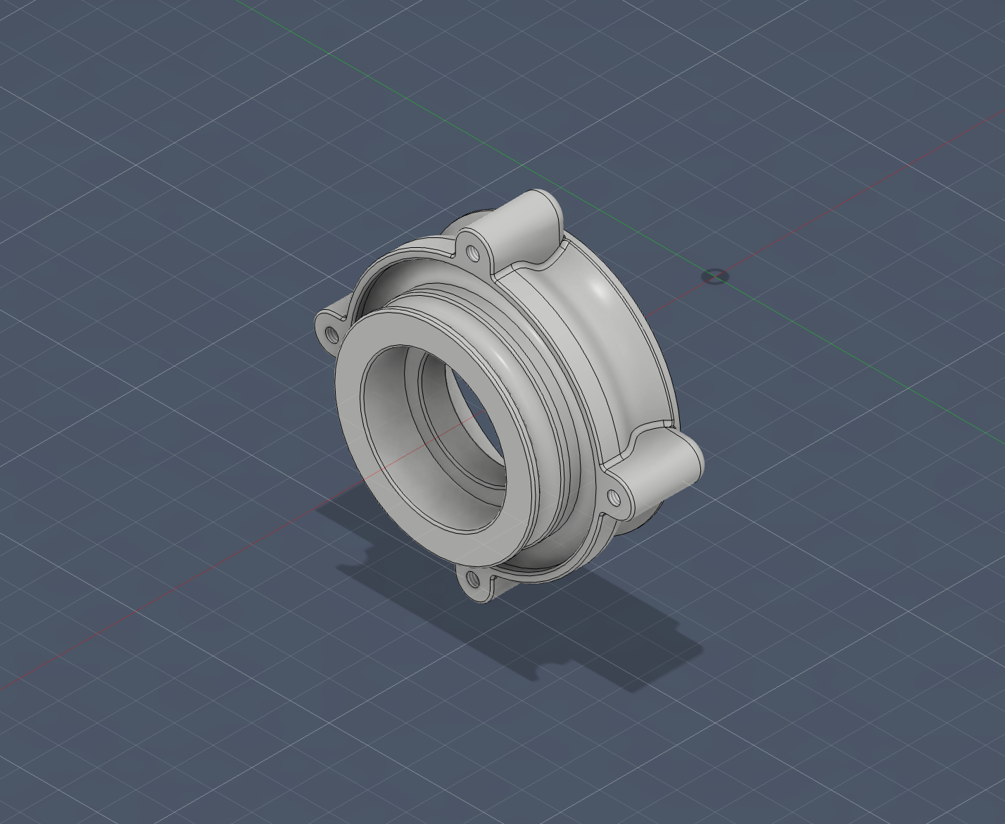 Coke Bottle ROV Thruster Mount
