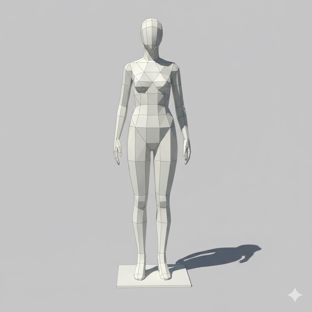 Low Poly Mannequin