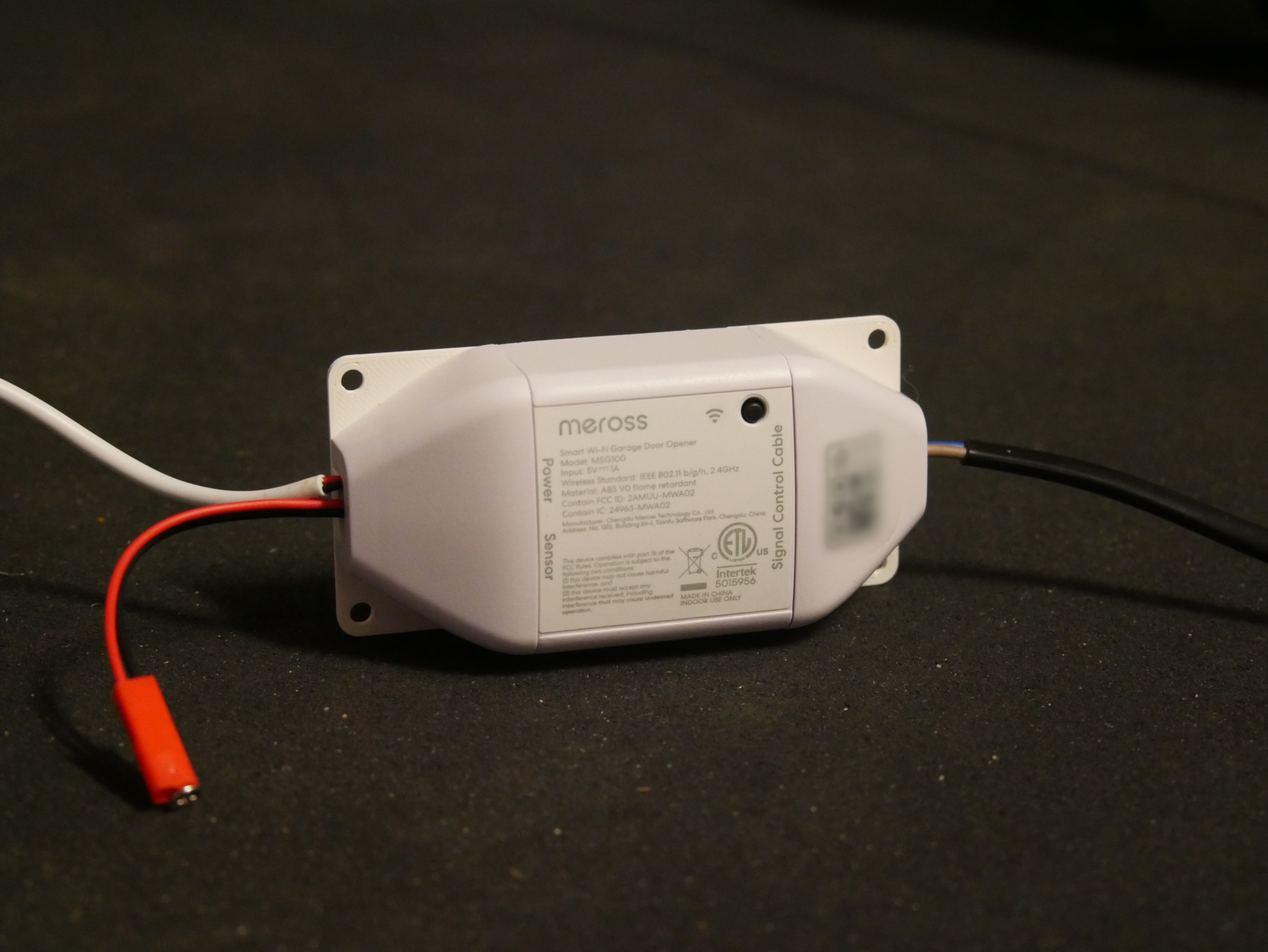 Meross MSG100 Replacement Base Plate + Mount