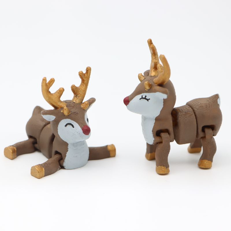 Articulated Reindeer by P1lotz | Download free STL model
