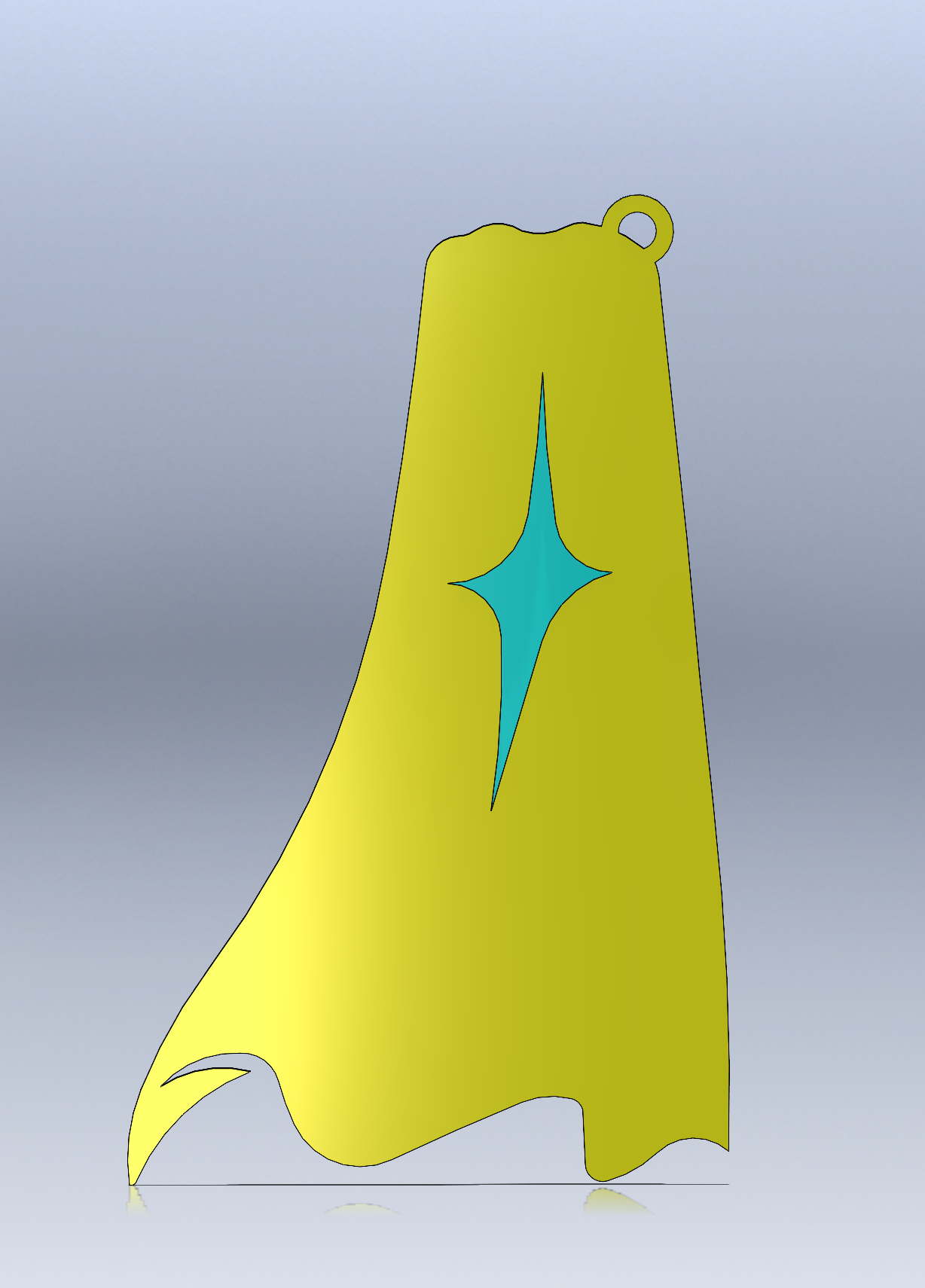 Dispatch Cape Keychain