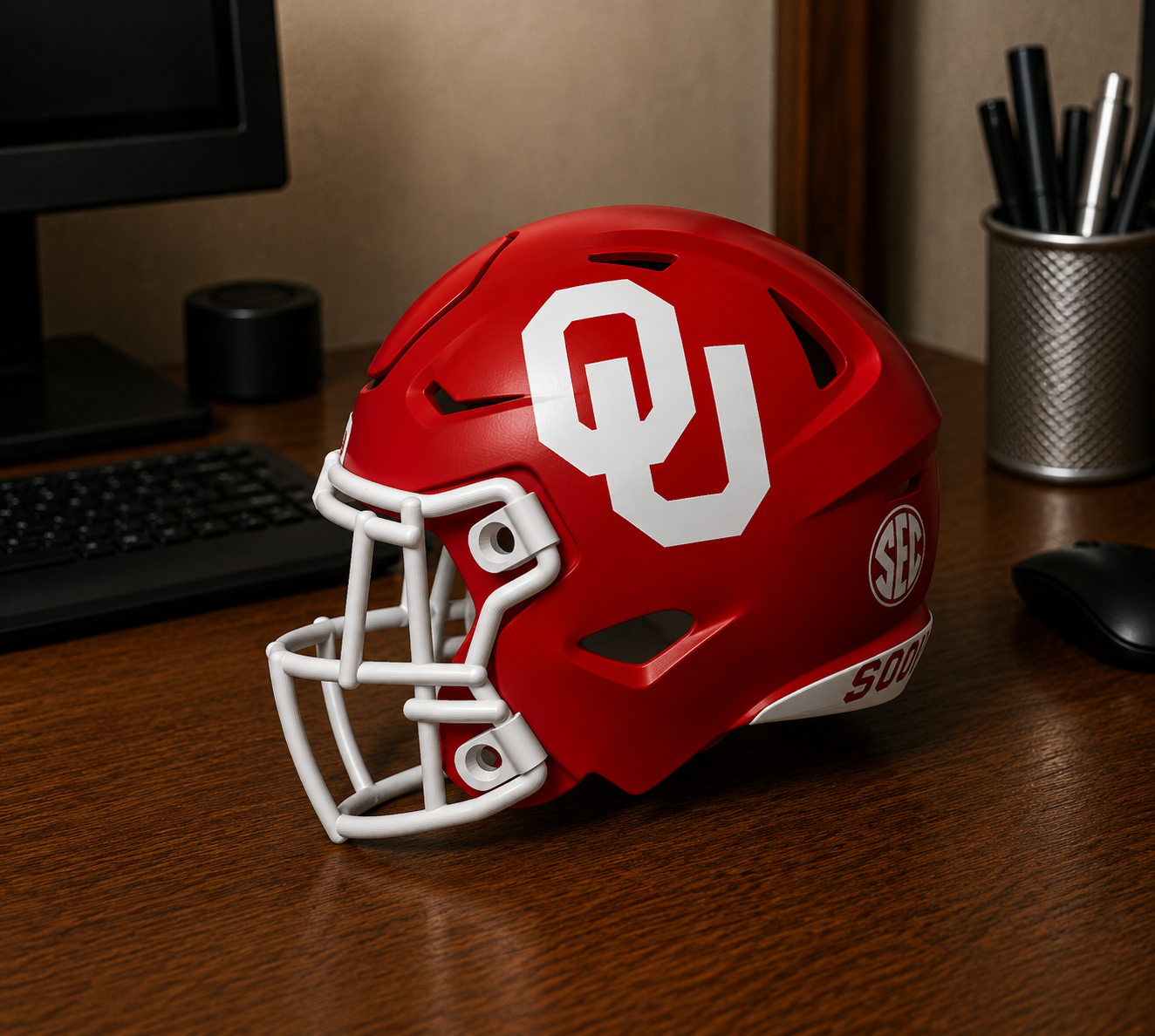 Oklahoma Sooners Football Helmet