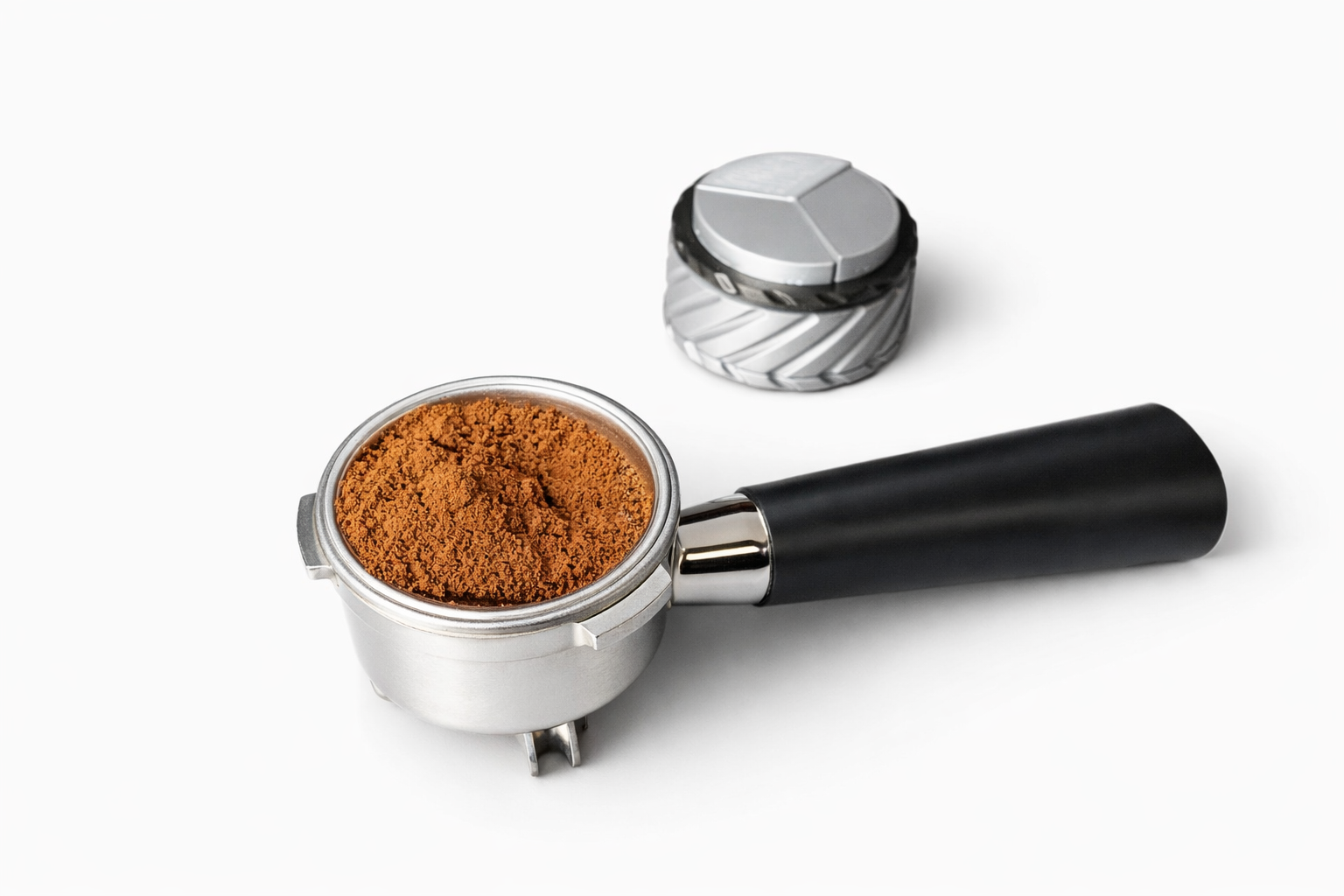 Adjustable Coffee Leveling Distributor – Custom Depth for Perfect Grounds Distribution — miniatura 3