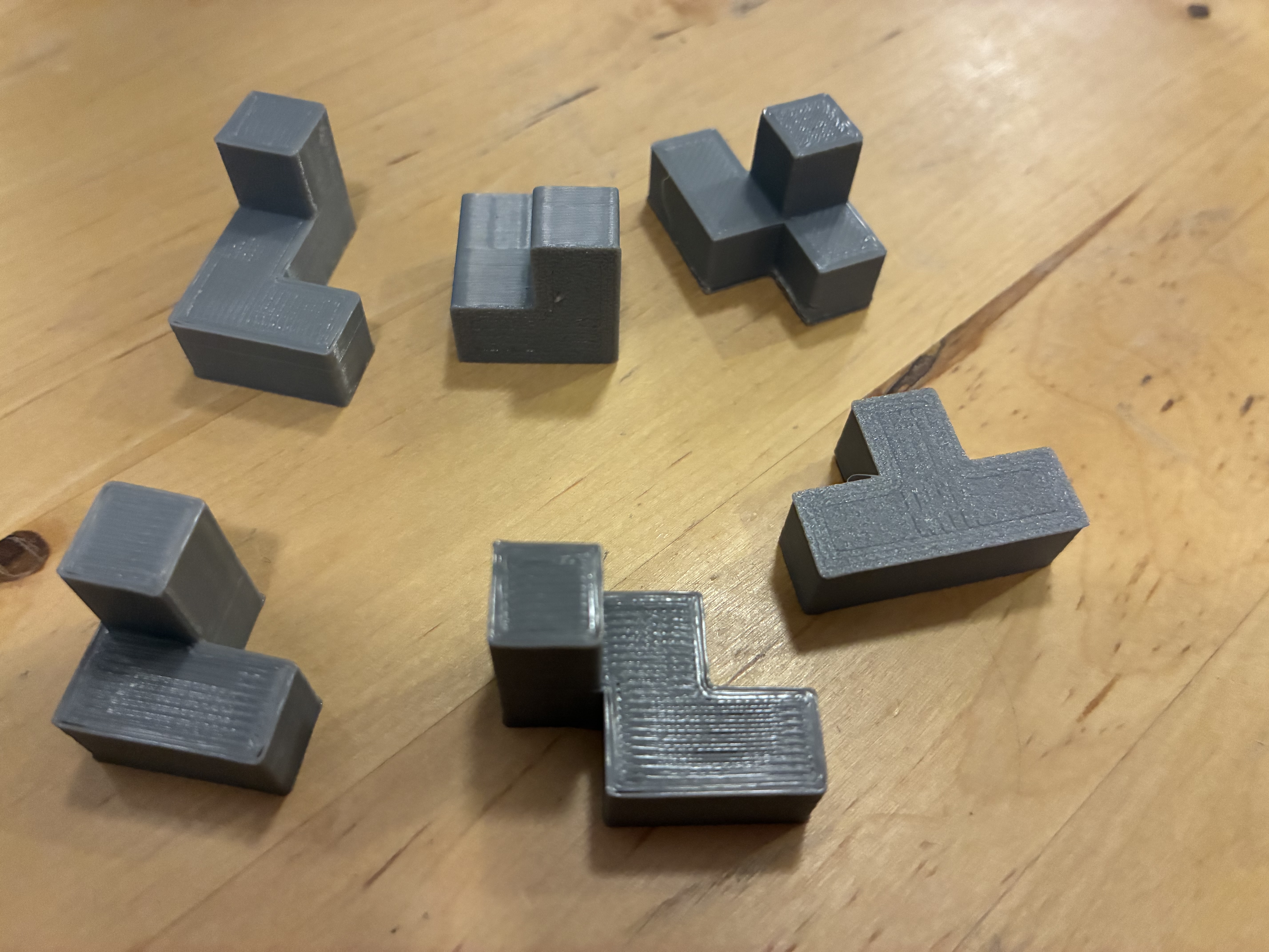 Miniatura 4 do modelo 3D 3D-Cube Puzzles