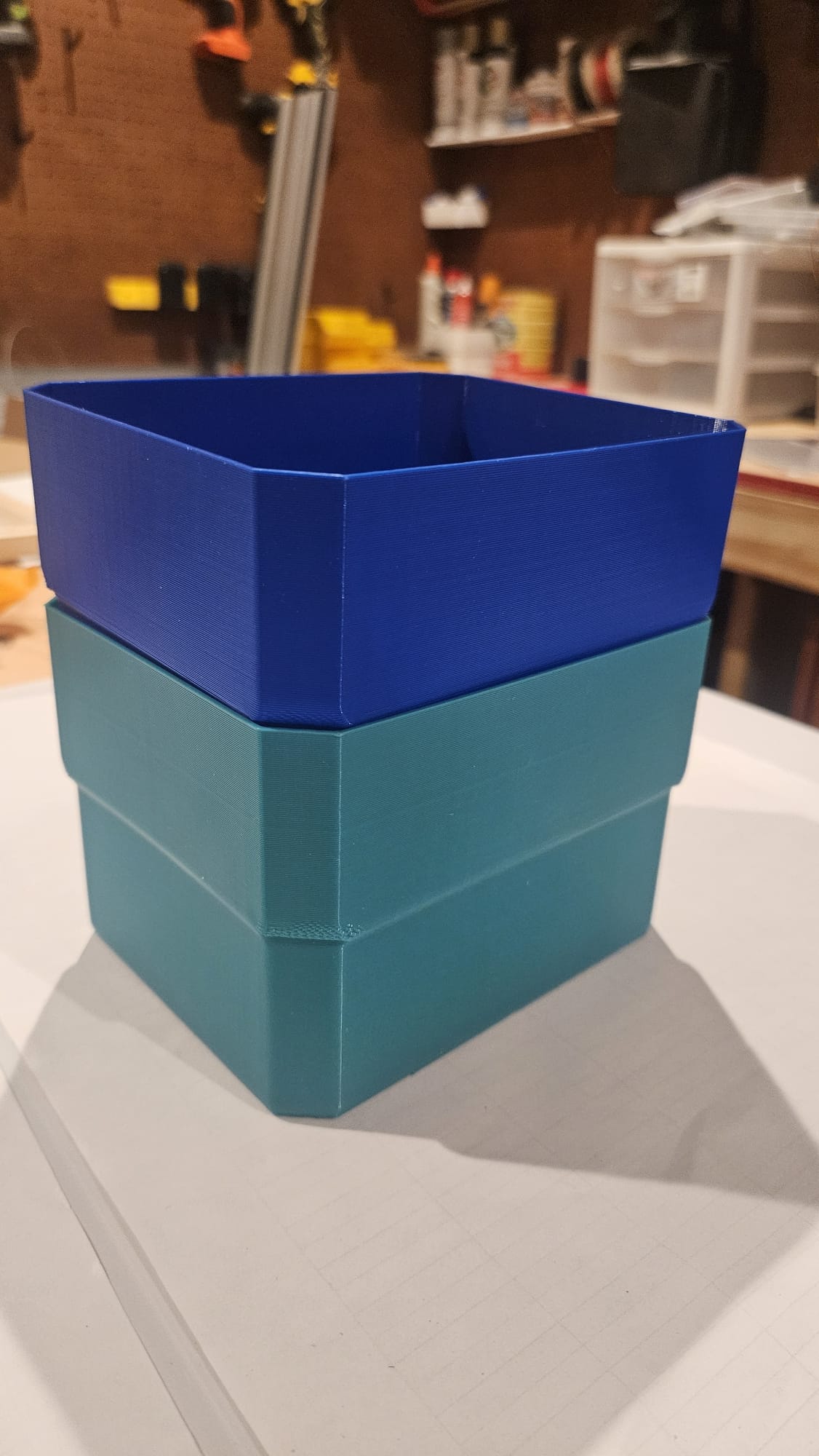 Miniatura 4 do modelo 3D Stackable Storage Bin (Vase Mode)