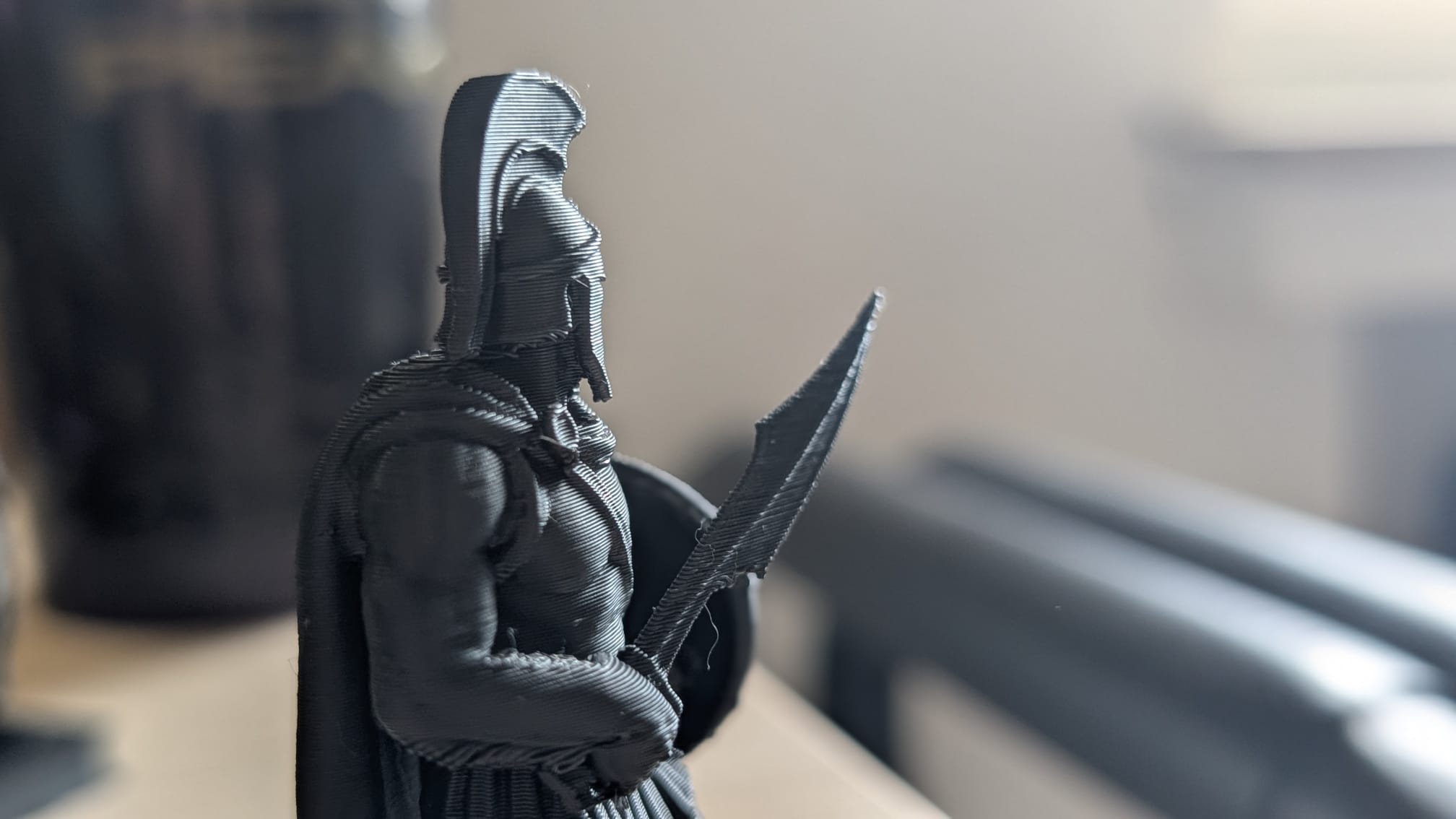 Miniatura 4 do modelo 3D spartan warrior
