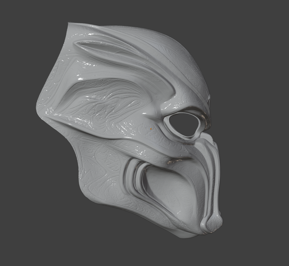 Miniatura 4 do modelo 3D Predator Mask