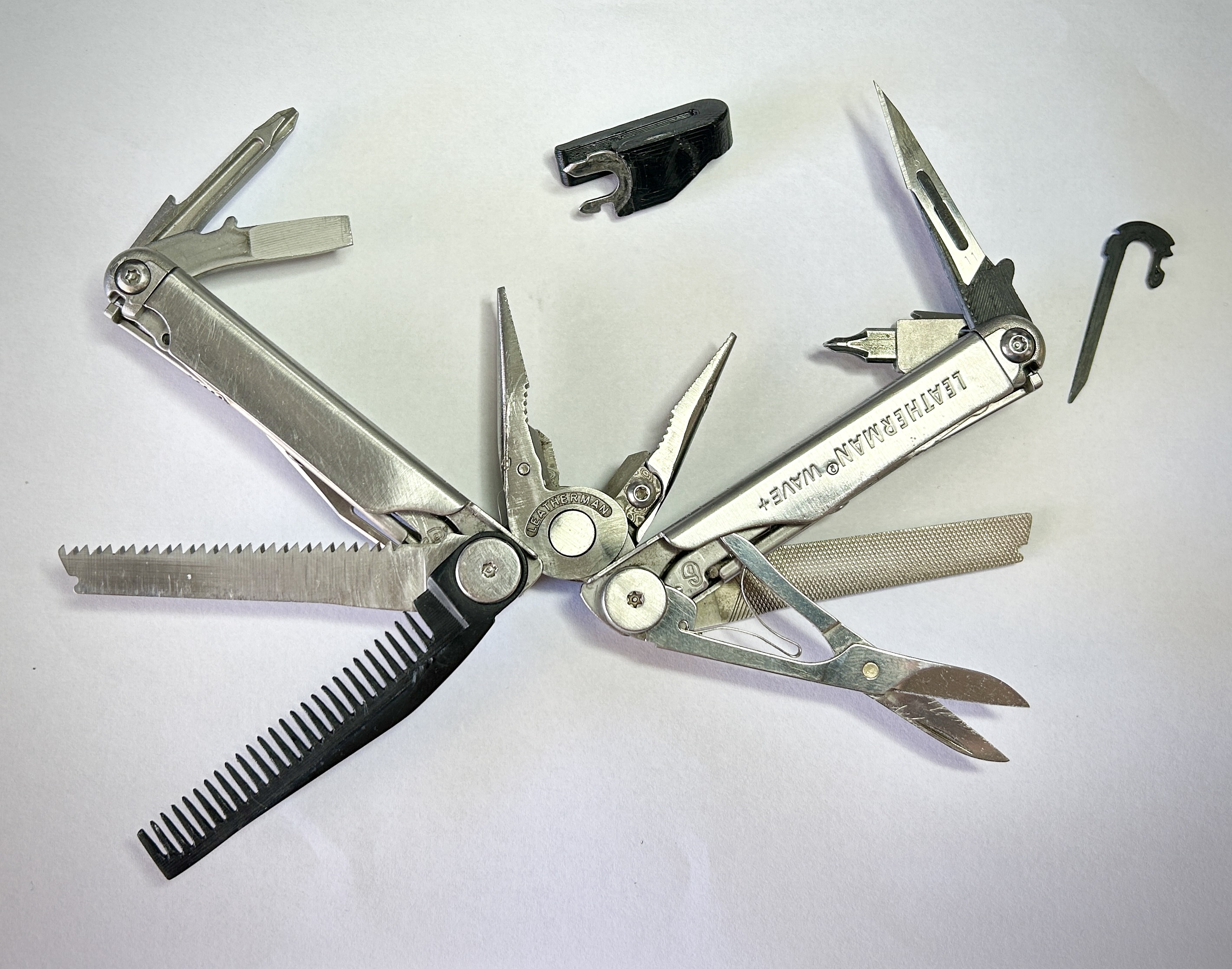Leatherman Wave+, Pocket Clip, Comb, Scalpel Holder (Wave Plus)