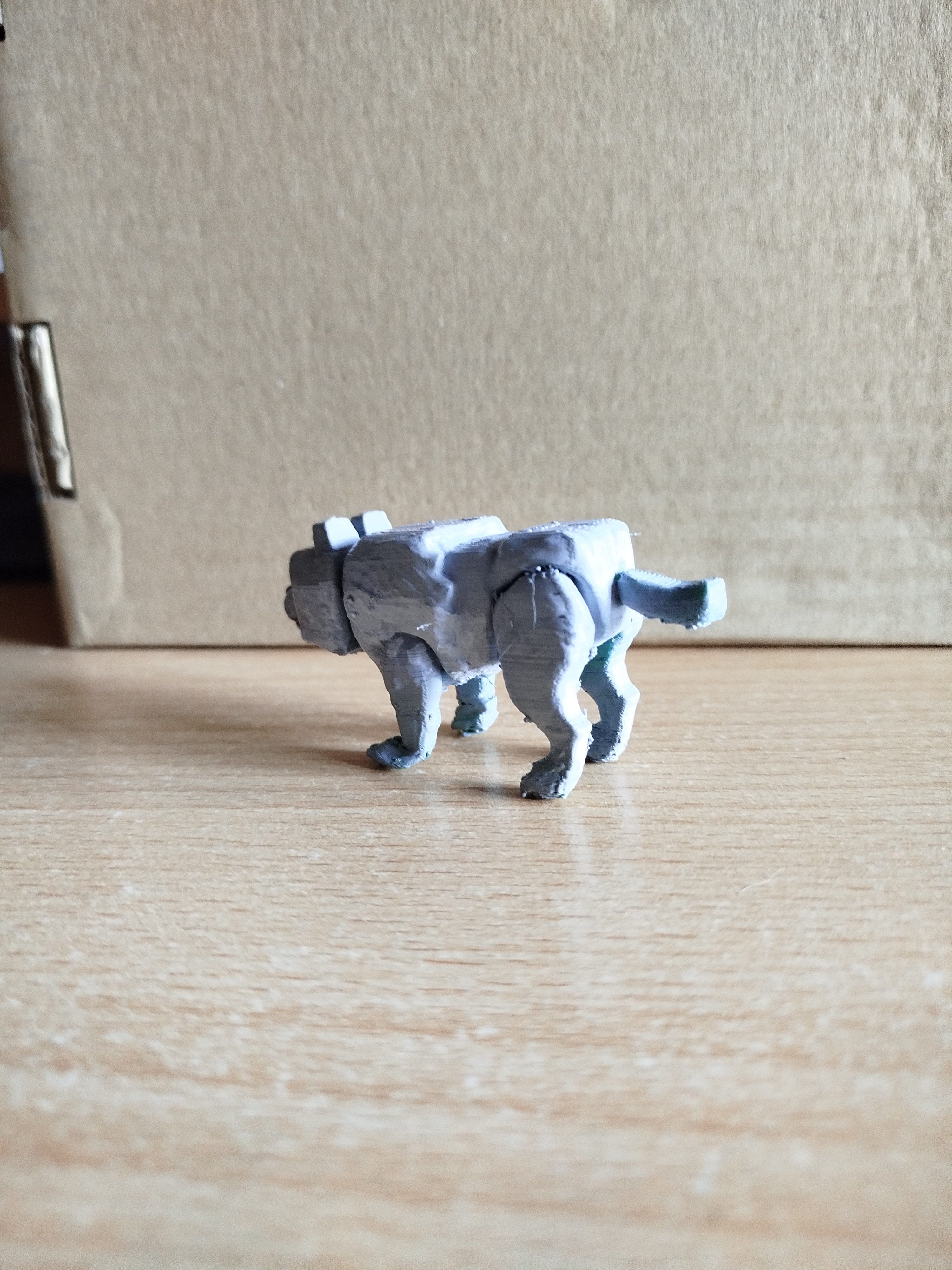 Miniatura 3 do modelo 3D Minecraft Movie wolf