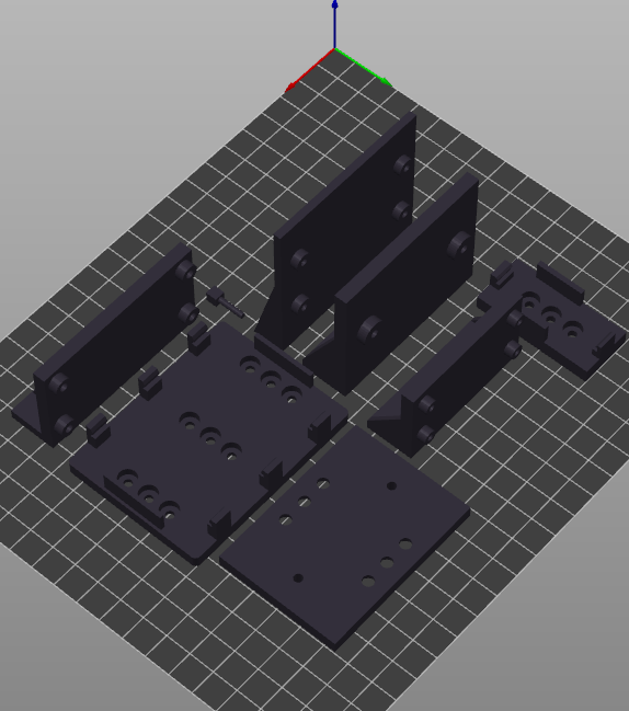 DIN-rail-moun expansion parts