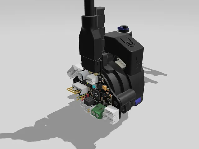 Low profile toolboard mount for Orbiter 2 with filament runout sensor