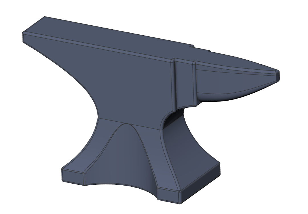 Miniatura 3 do modelo 3D Desk Anvil