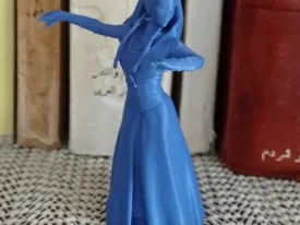 Adige Circassian Woman Keychain