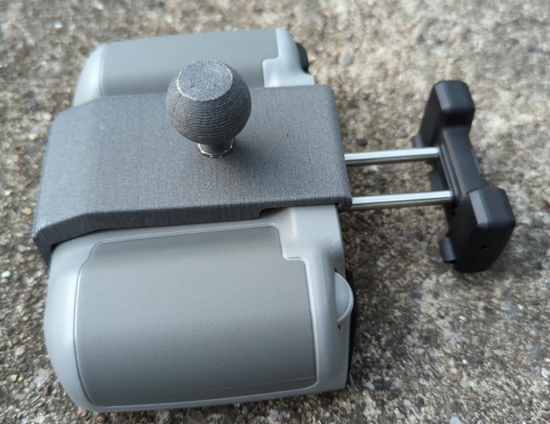 1" Ball Mount - Easy To Print - Easy To Modify