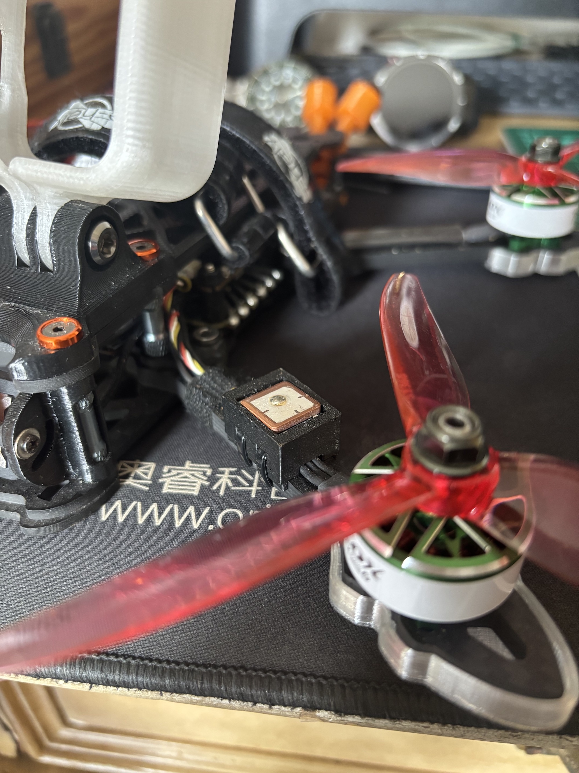 Micro GPS arm mount for GEPRC Mark IV
