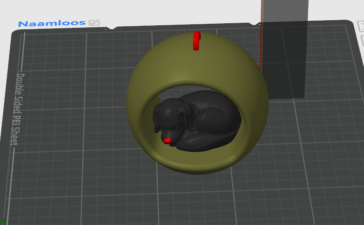 Christmas Ornament Dog