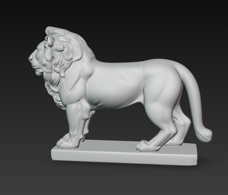 lion statue