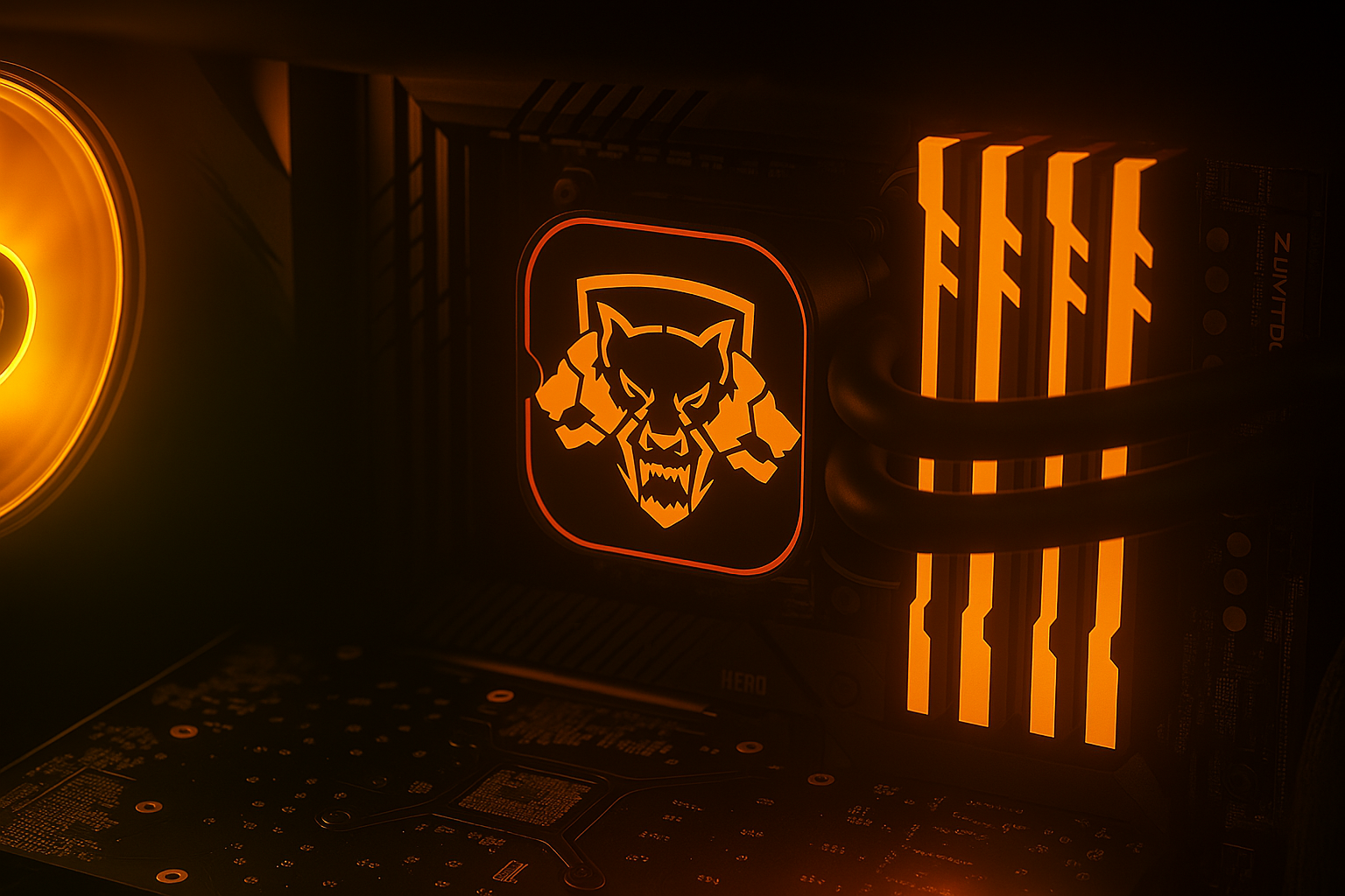 Corsair x Call of Duty – Custom Pump Cap for TITAN AIO cooler