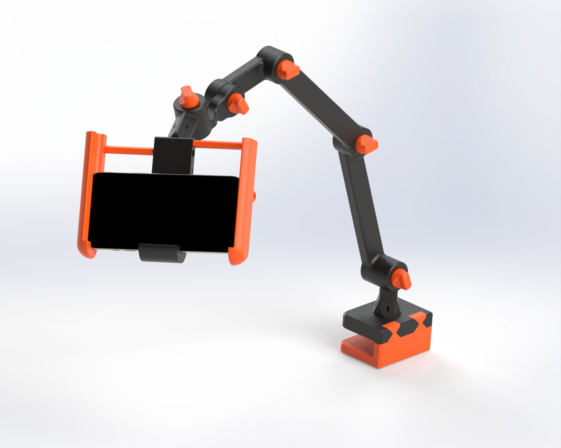 Twist Lock Modular Articulated Arm (100% Printed)