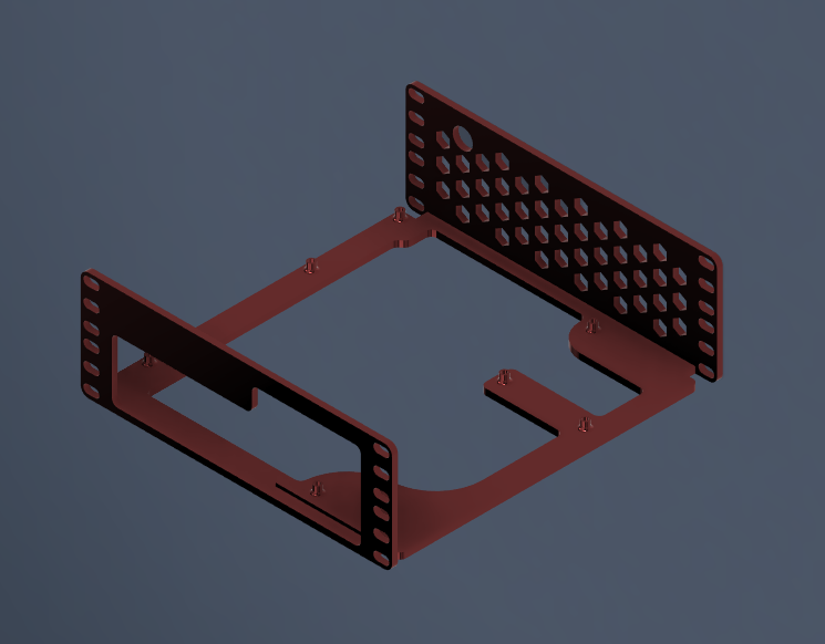MATX 2U DeskPi Rackmate T2 Tray