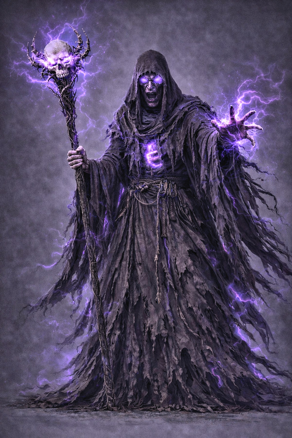 Dark Skeleton Sorcerer