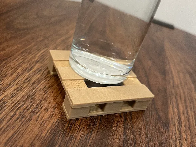 Pallet Coaster (No Supports)