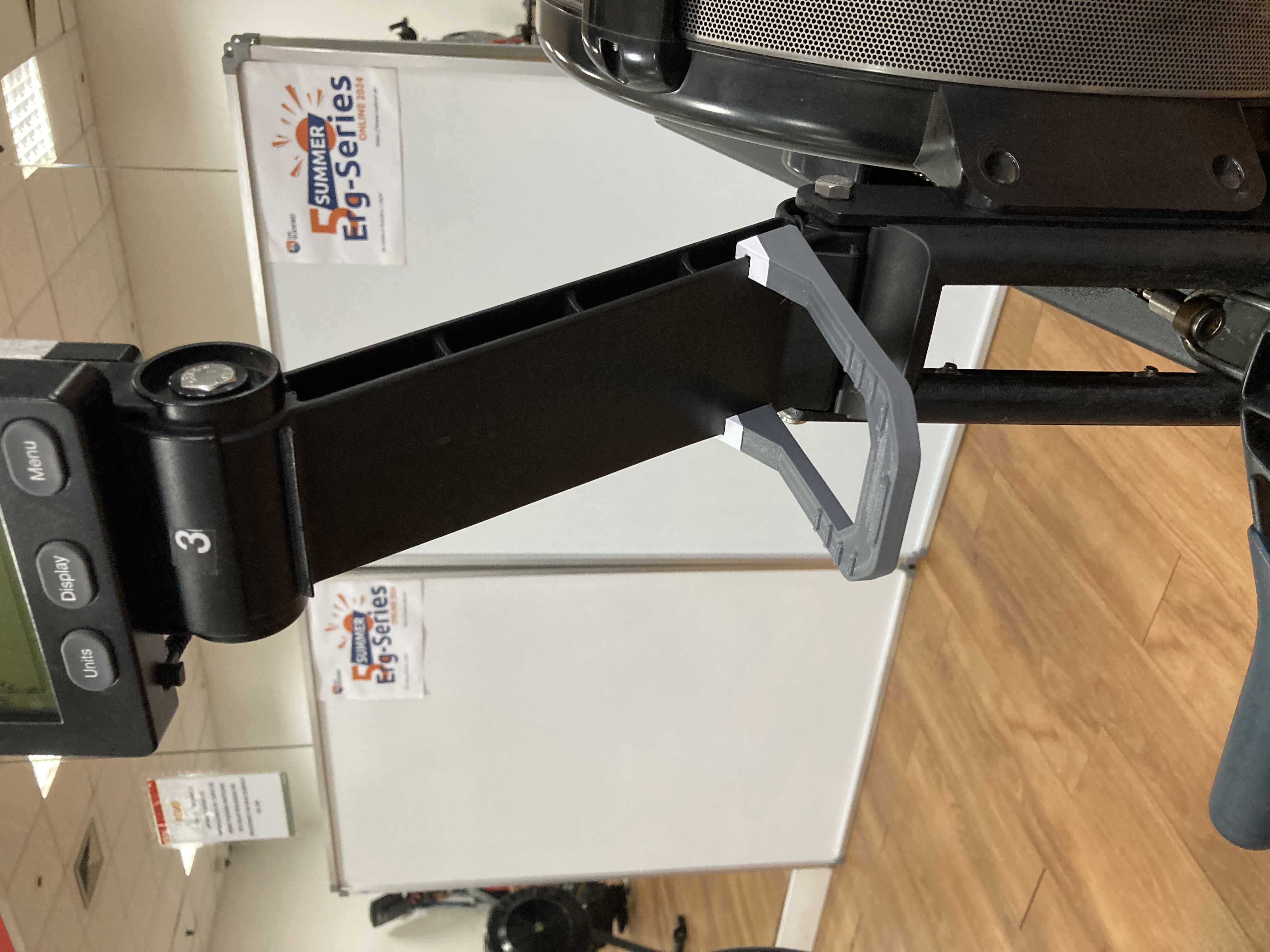 Concept2 Indoor Rower (model D) Device Holder - suitable for tablets