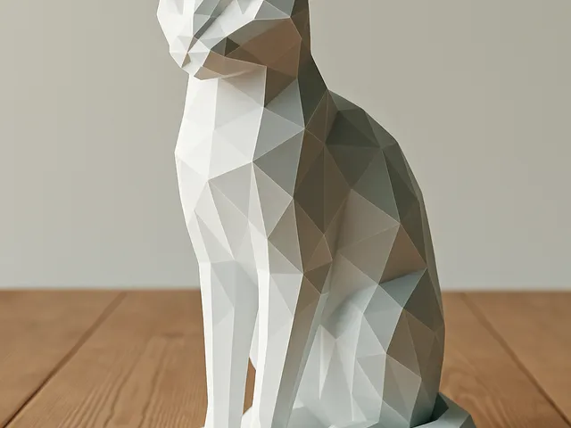 Low poly Cat