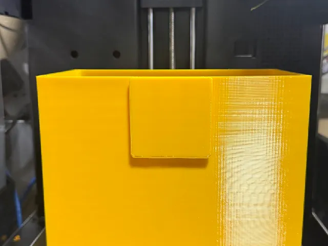 AD5X Large Hanging Poop Bin and Slide Plate.