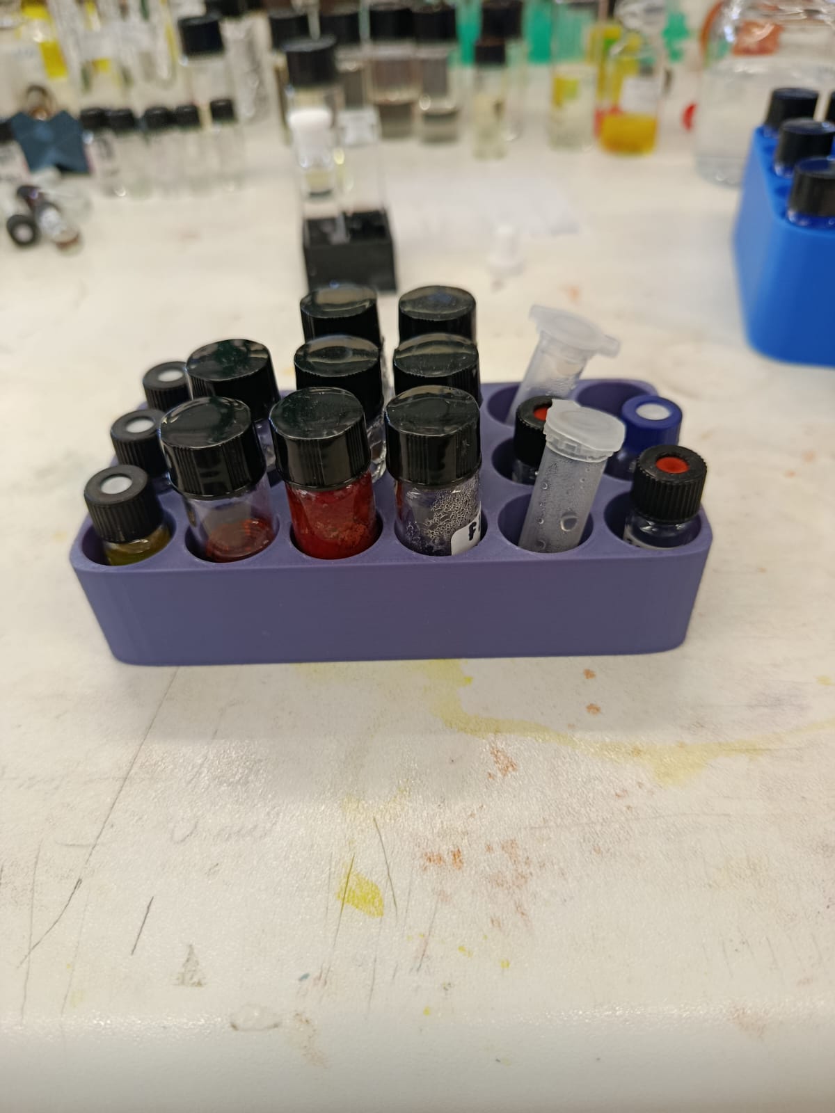 3x6 flask holder 4 ml