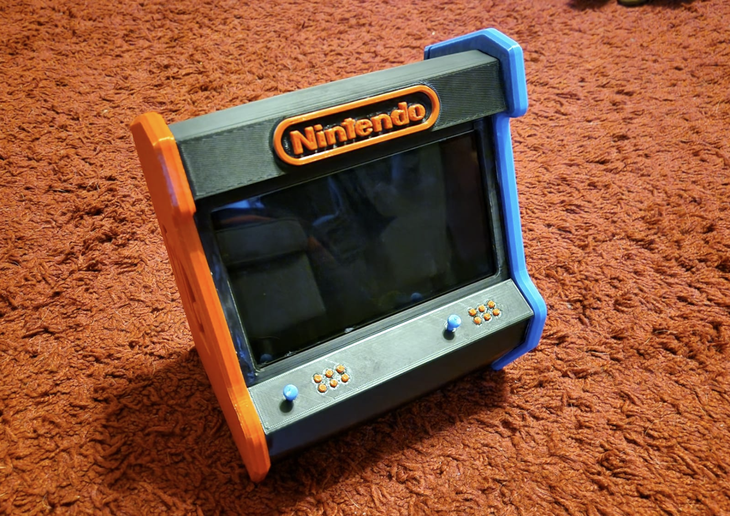 Nintendo Switch Arcade Cabinet (Remix for single color printers)