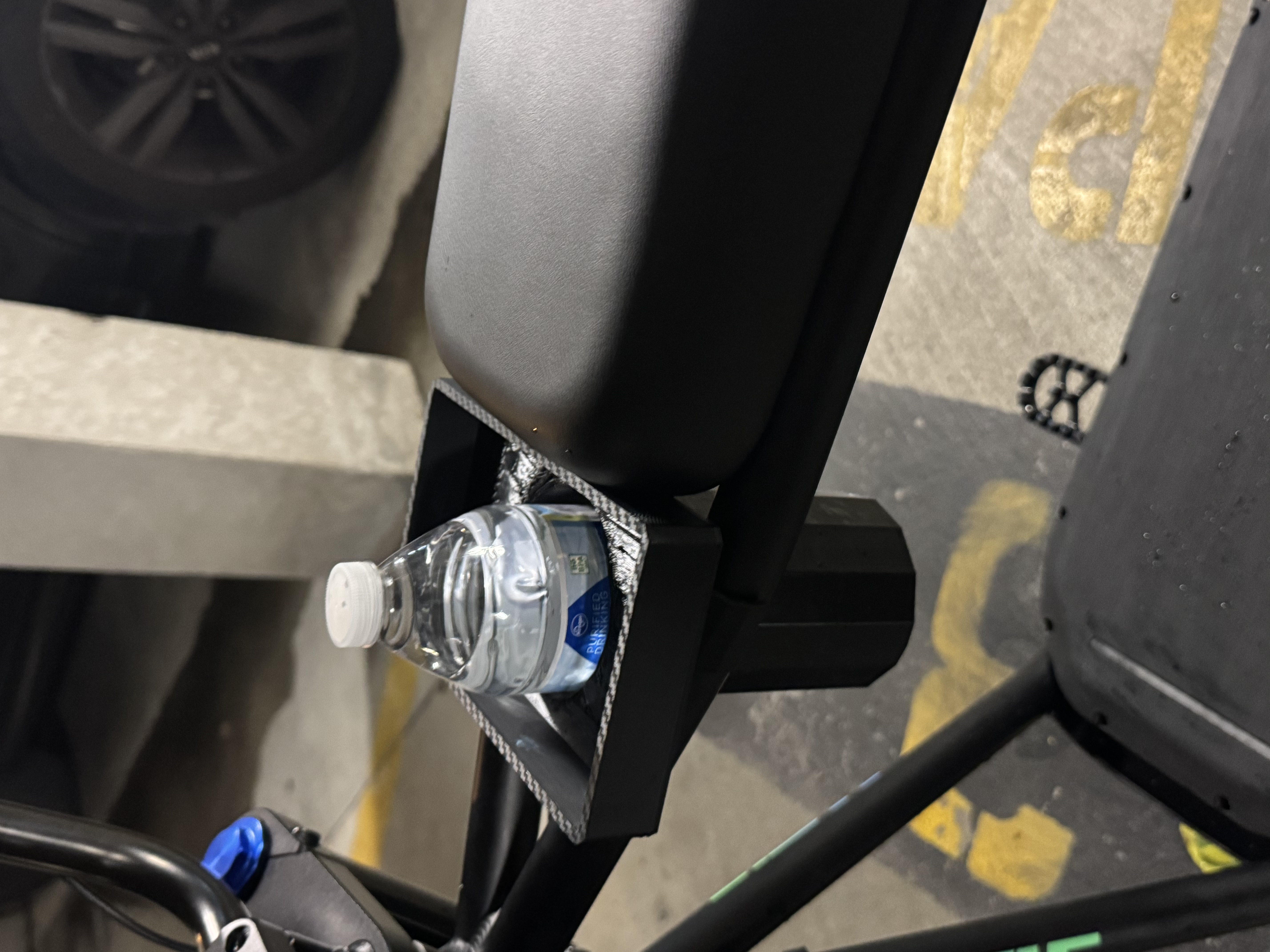 Cup holder for antic e-bike