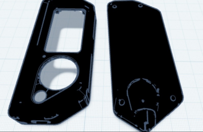 Miniatura 3 do modelo 3D Flipper zero shell