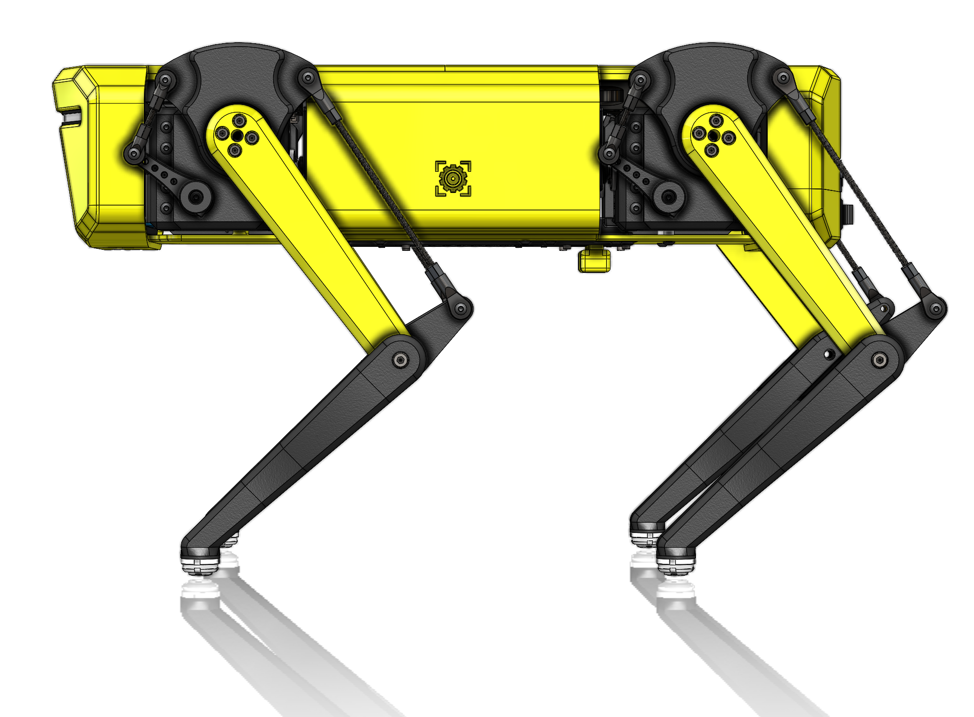 Miniatura 3 do modelo 3D Quadruped II