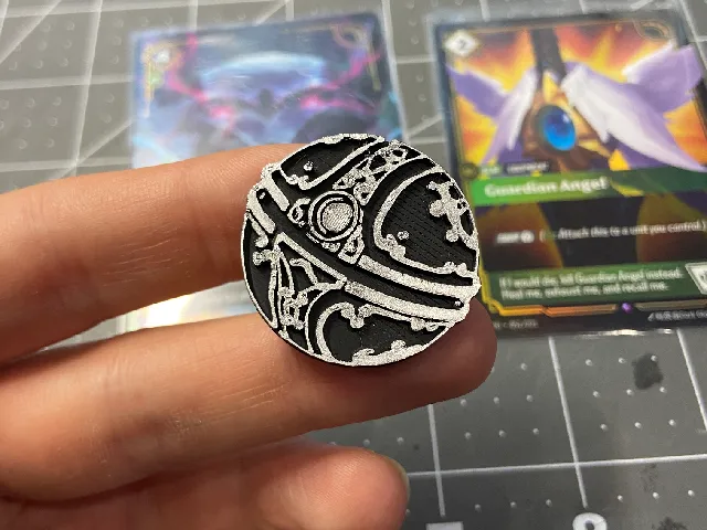 Riftbound TCG (League of Legends) | Orianna Ball Coin Token for Unit Gear