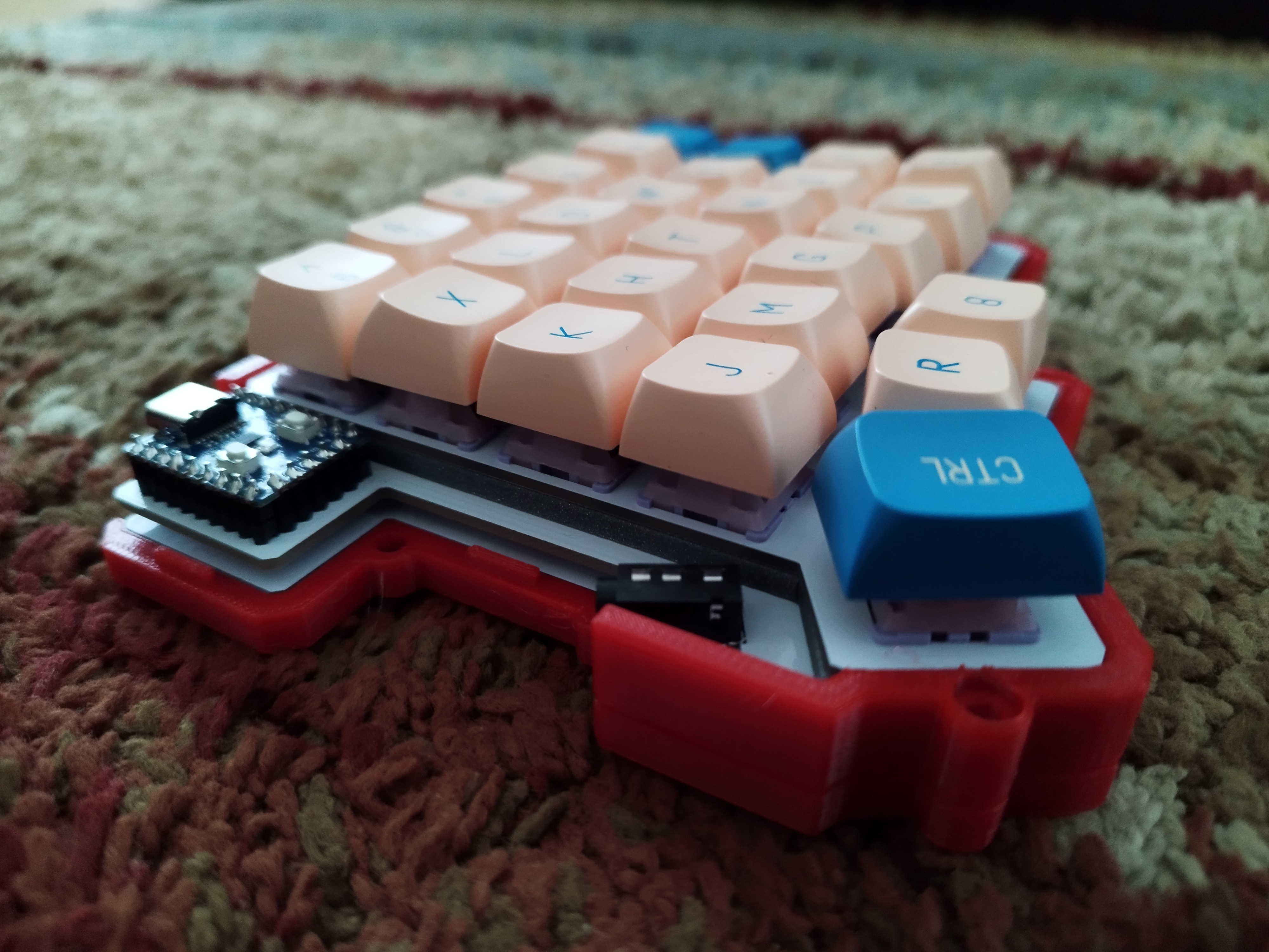 Silakka54 PCB Spacer Plate