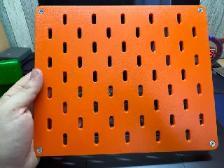 Parametric Skadis Panel (Solidworks)