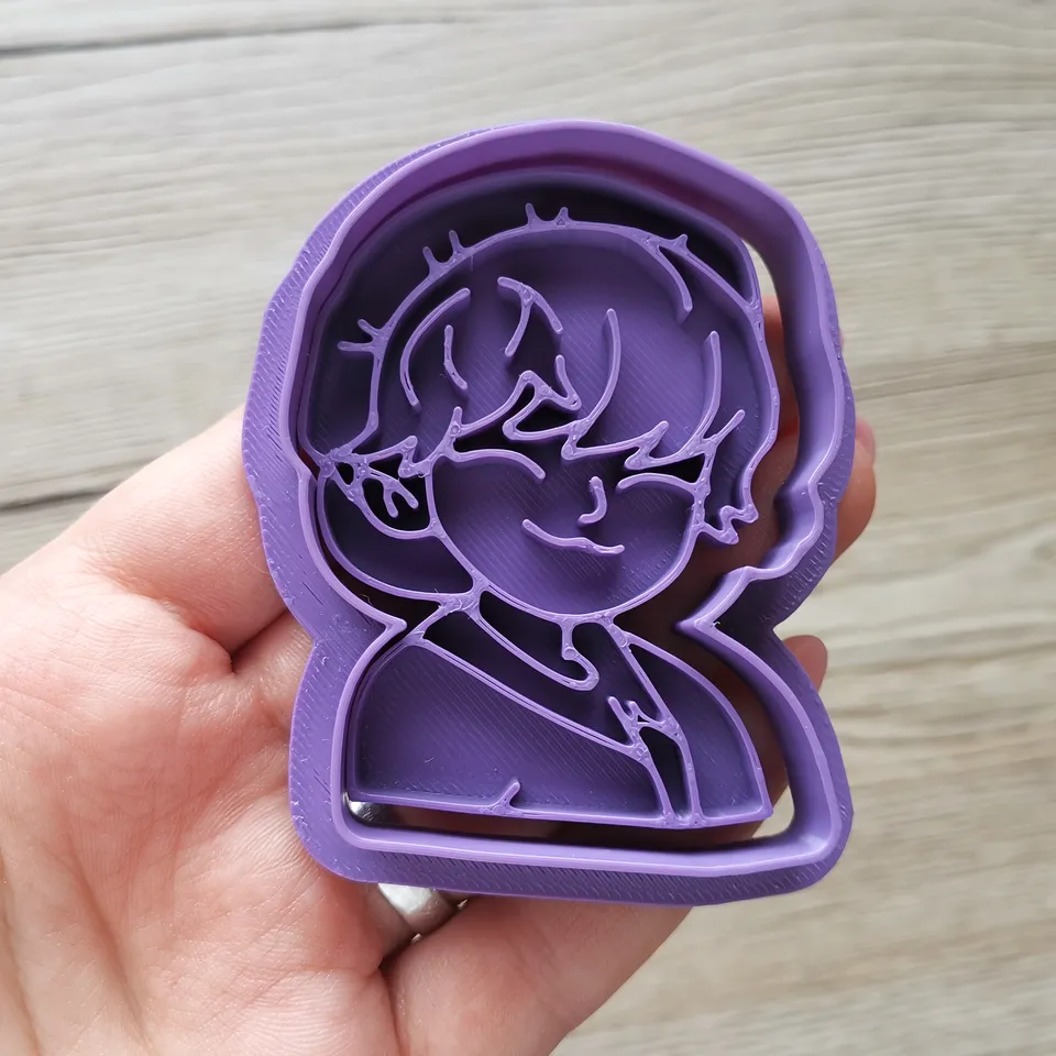 Kpop Demon Hunters Huntrix Saja Boys Cookie Cutter by Sparky