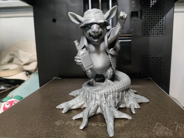 Angry Drunk Armadillo (Andy)