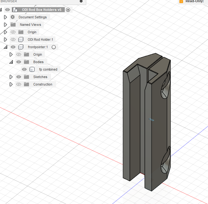 Front Pointer Accessories Storage Brackets (Varian) — miniatura 6