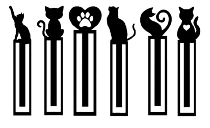 Cats bookmark