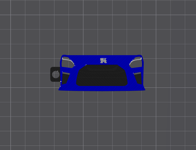 Nissan GTR Keyring