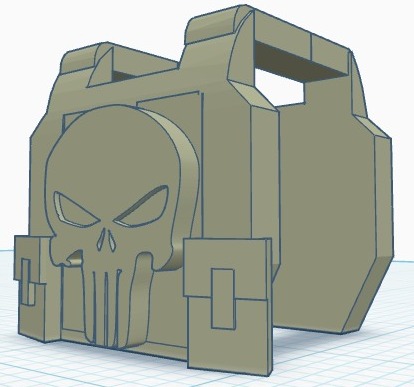 chaleco Punisher Lego/ Vest Punisher Lego