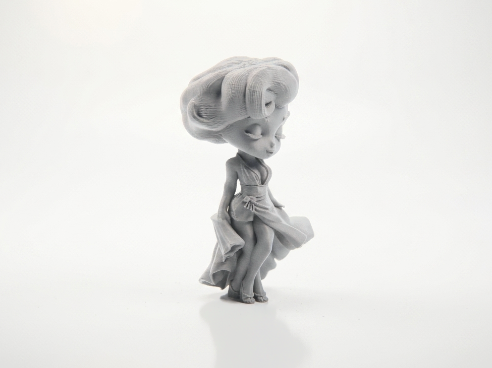 Chibi Marilyn Monroe Figurine Cute 3D Printable